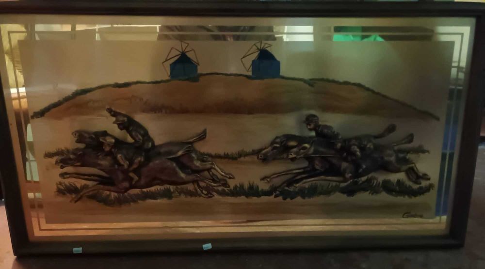 Artesanato africano - Quadros GASTONE em cobre - Animais selvagens