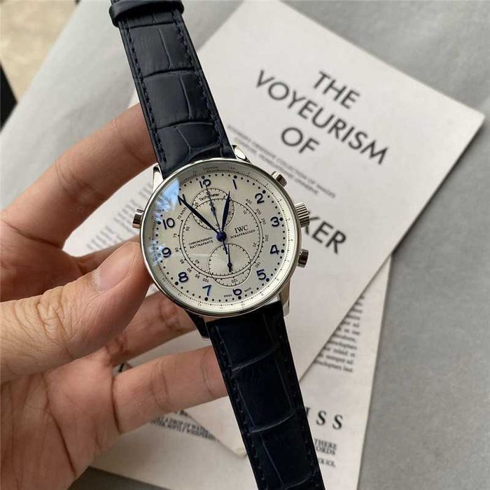 IWC Da Vinci Chronograph Edition "Laureus Sport for Good Foundation" (reference IW393402) white
