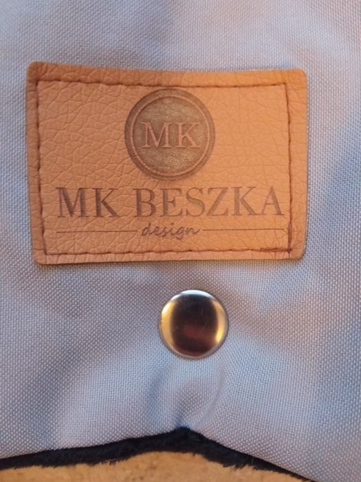 Mufka do wózka dziecięcego lub sanek