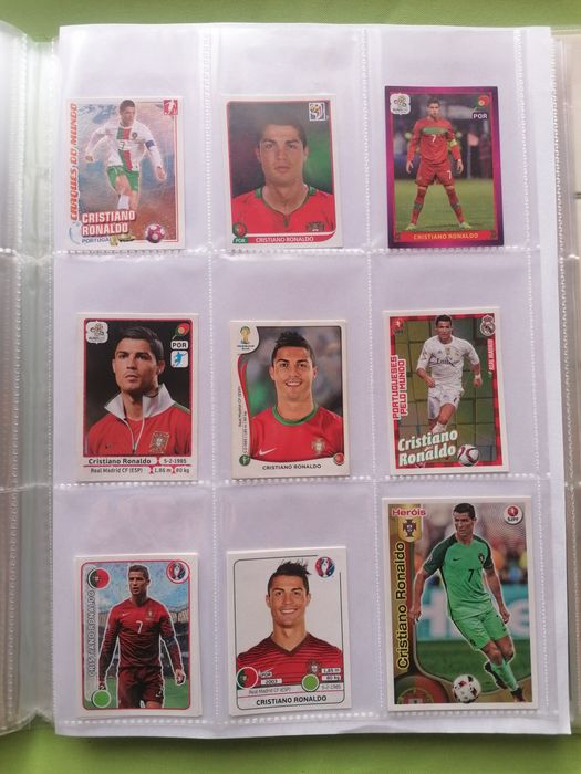 Cromos diversos do  Cristiano Ronaldo