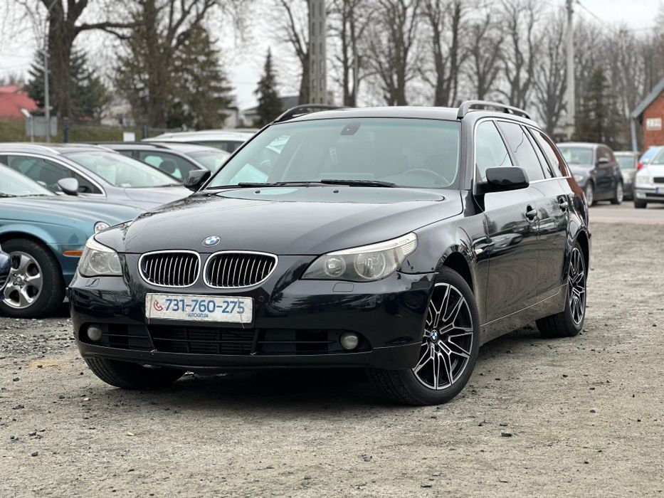 BMW E61//2.5 Diesel//2005//Automat//230KM//Ładna//Carplay//Zamiana