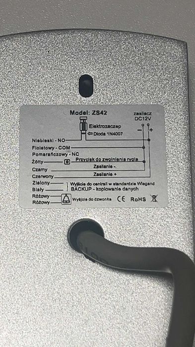 Zamek szyfrowy ZS42-1