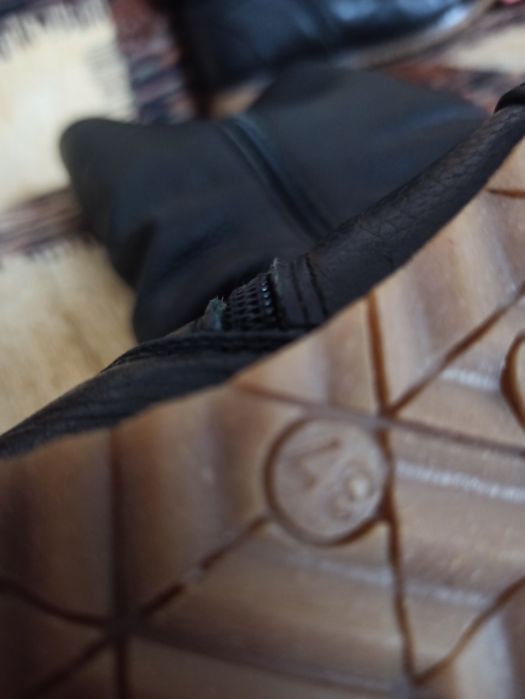 Сапоги кожаные женские,зимние