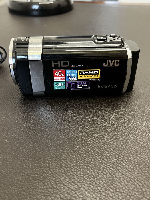 Kamera JVC Everio Full HD 40x Zoom | AVCHD | Dual SD | Sprawna