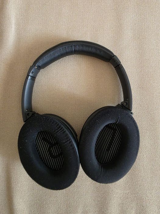 Bose QuietComfort 35 II (Preto) + Estojo Original + Kit Microfone Gaming / Trabalho