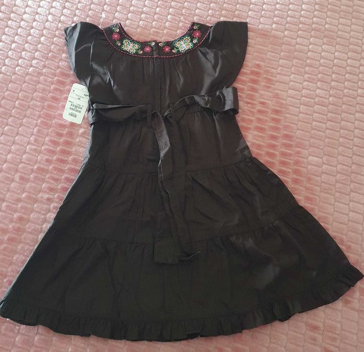 Vestido castanho H&M (menina 2-4 anos)