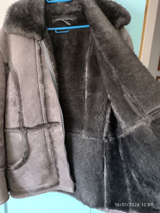 Casaco em pele de carneiro - XL