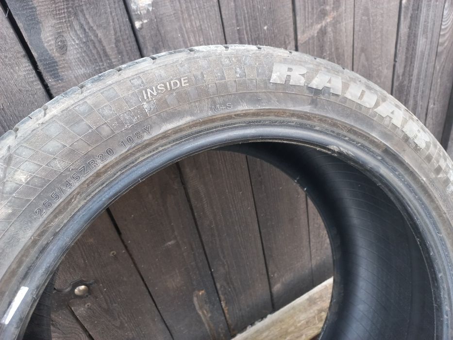 Opona letnia radar dimax r8 265/45 20 cali