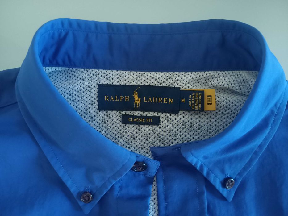 RALPH LAUREN koszula Blue Utility Button-up rozm. M