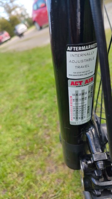 Rower dartmoor amor Manitou 130mm + druga czarna rama