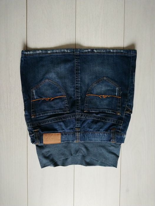 Джинсова спідниця для вагітних 28 розмір