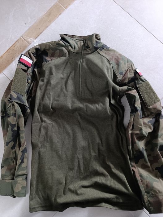 Koszulo-bluza pod kamizelkę combat shirt  M/S Nowa