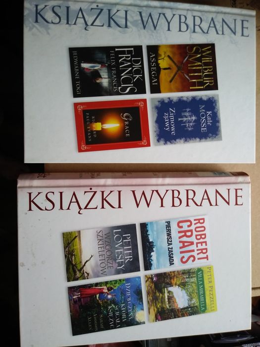 Książki wybrane Readers Digest komplet 3 książki