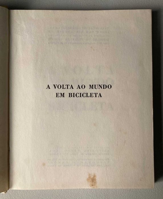 A Volta ao Mundo em Bicicleta, de W. Hamann