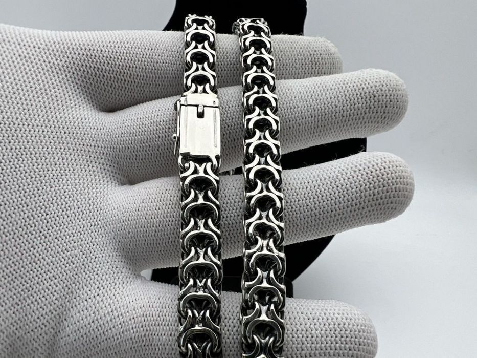 Срібні ланцюжки Рамзес серебряная цепочка серебро 925  срібна мужская