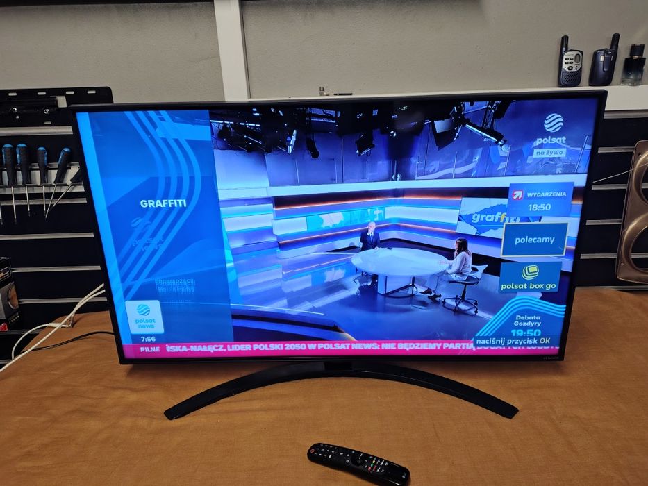 LG 43" NanoCell 4K  Smart TV pilot magic