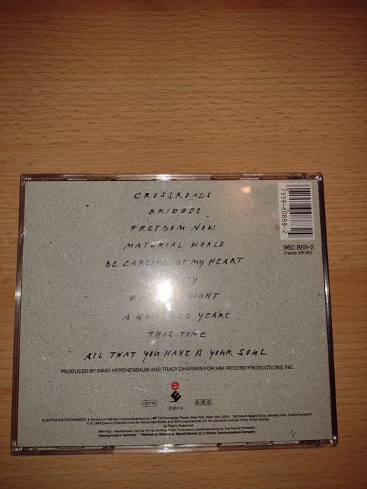 Płyta CD Tracy Chapman 1989