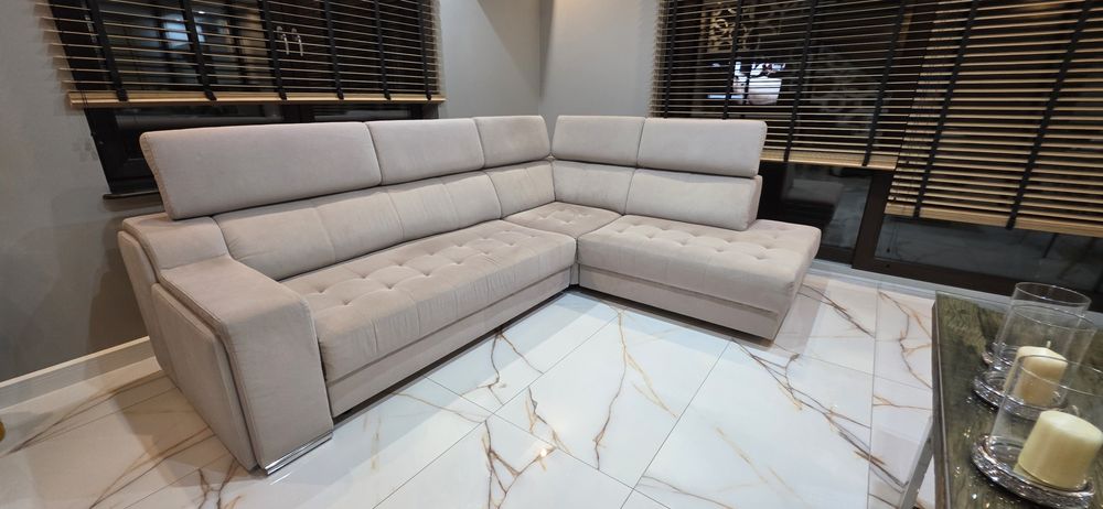 Narożnik z funkcją spania 285x220cm