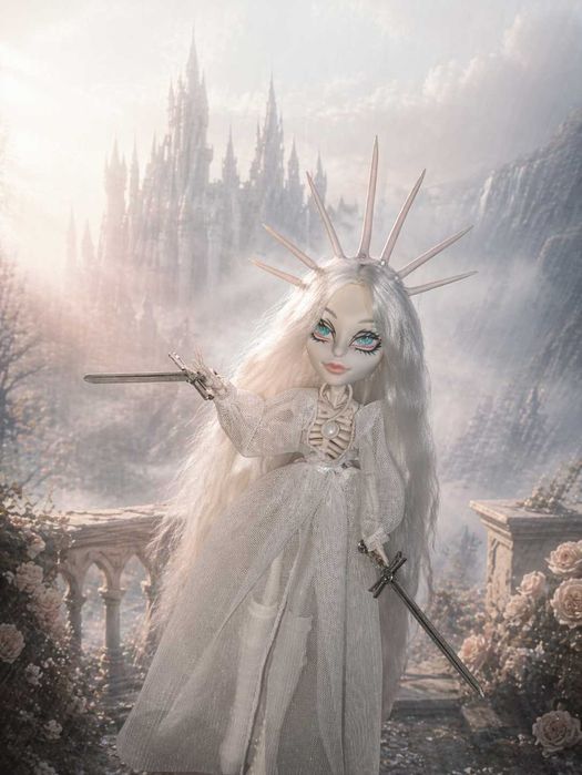 Кукла ооак Скеліта монстер хай, monster high Скелита Калаверас