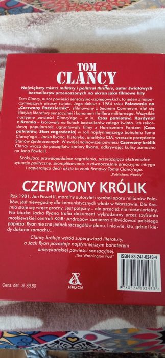 "Czerwony królik "Tom Clancy