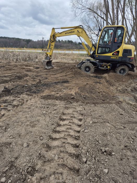 Usługi koparką,roboty ziemne