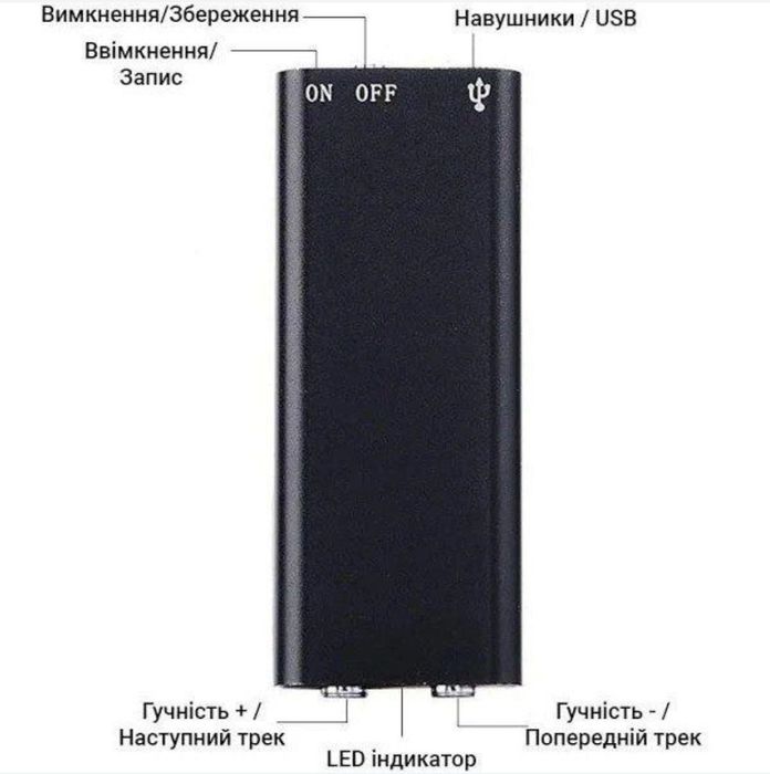 Диктофон с активацией голосом. Мини диктофон с аккумулятором, запись