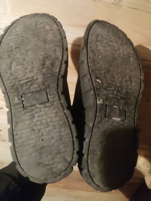 Trzewiki buty na szerokiej podstawie