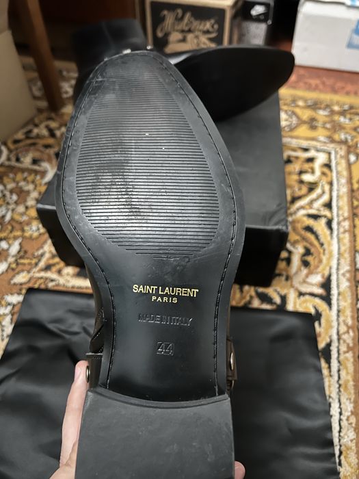 Saint Laurent Paris wyatt boots