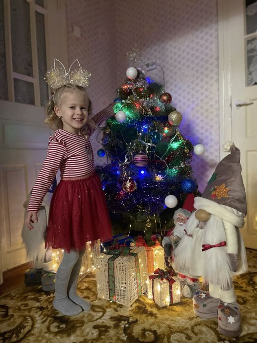Новорічні дитячі сукні