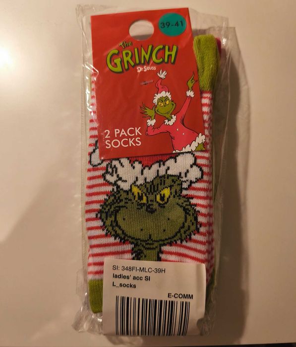 Skarpetki Grinch