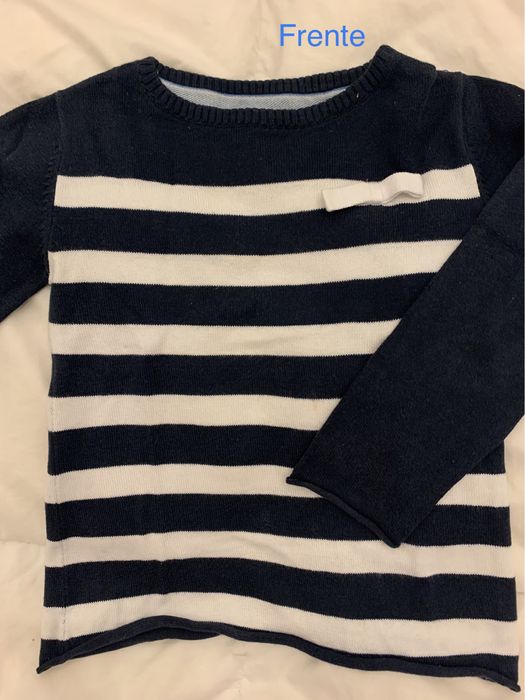 Camisola azul marinho da Zippy