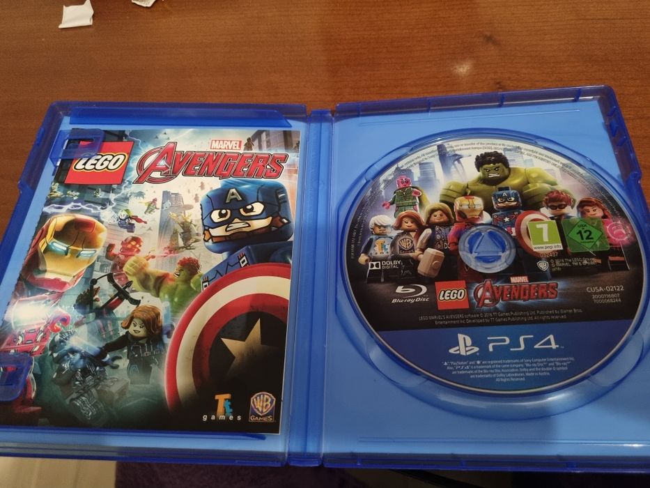 Jogo ps4 lego avengers
