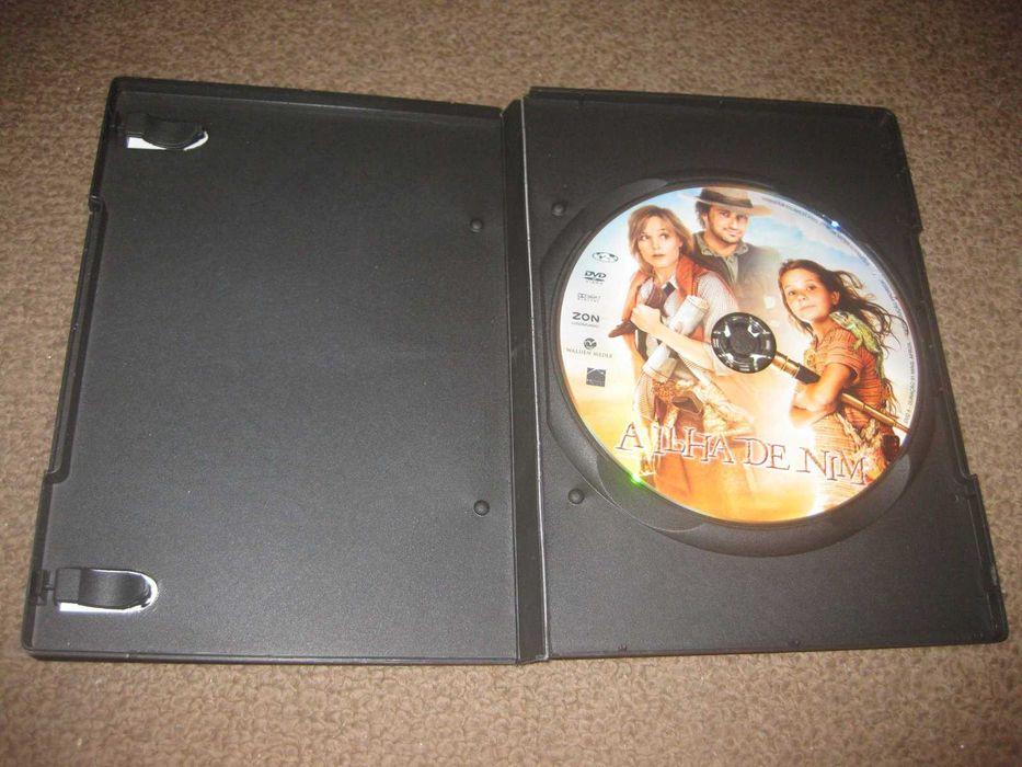 DVD "A Ilha de Nim" com Gerard Butler64739411872771122