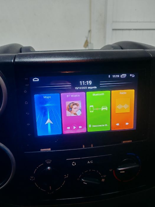 Rádio auto 2 din Android