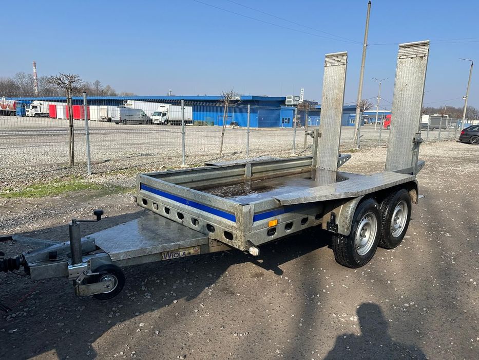 Wiola 3000DMC  Wiola 2022r Przyczepka pod minikoparke koparkę jak brenderup