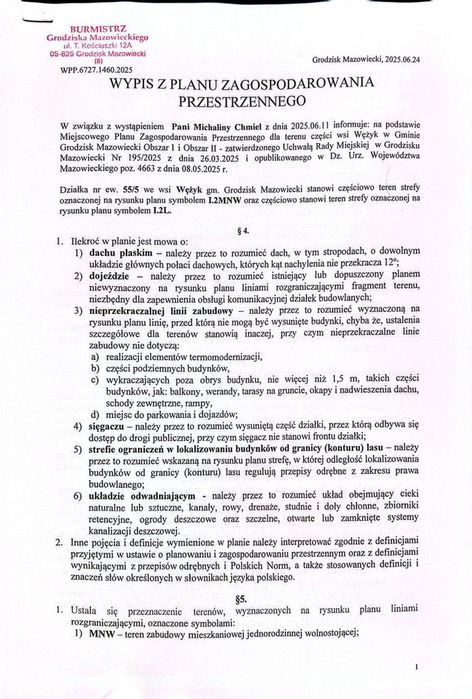 Działka obok Grodziska | DLa Dewelopera | Las - Widok 4