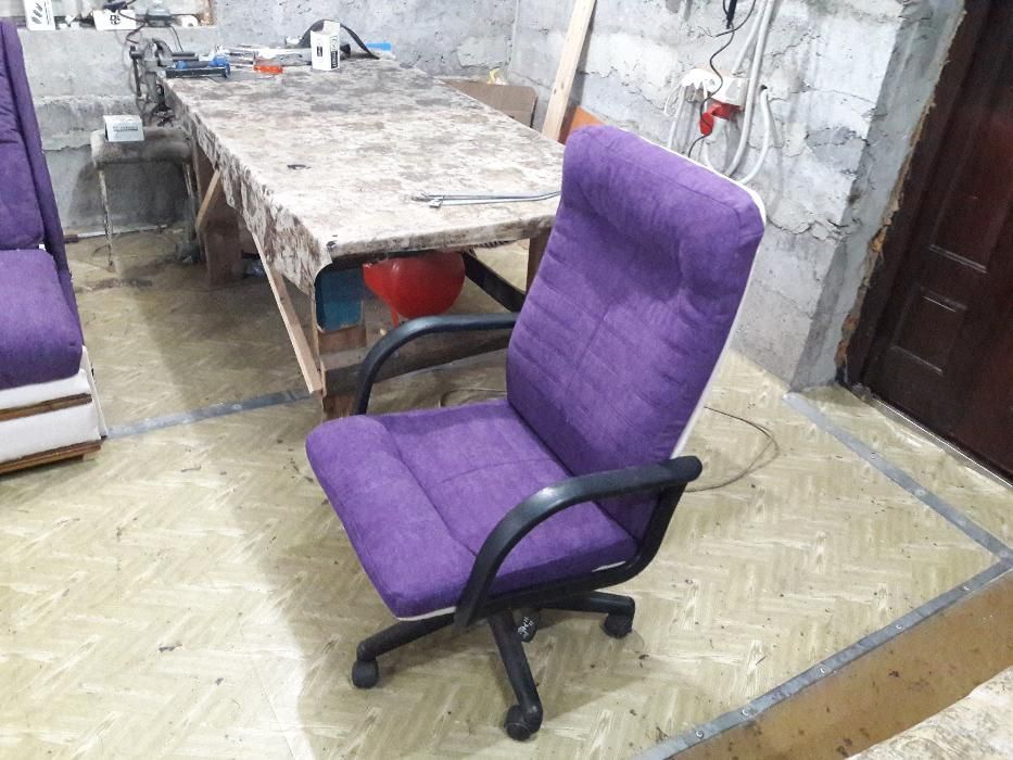 Перетяжка,ремонт мягкой мебели.