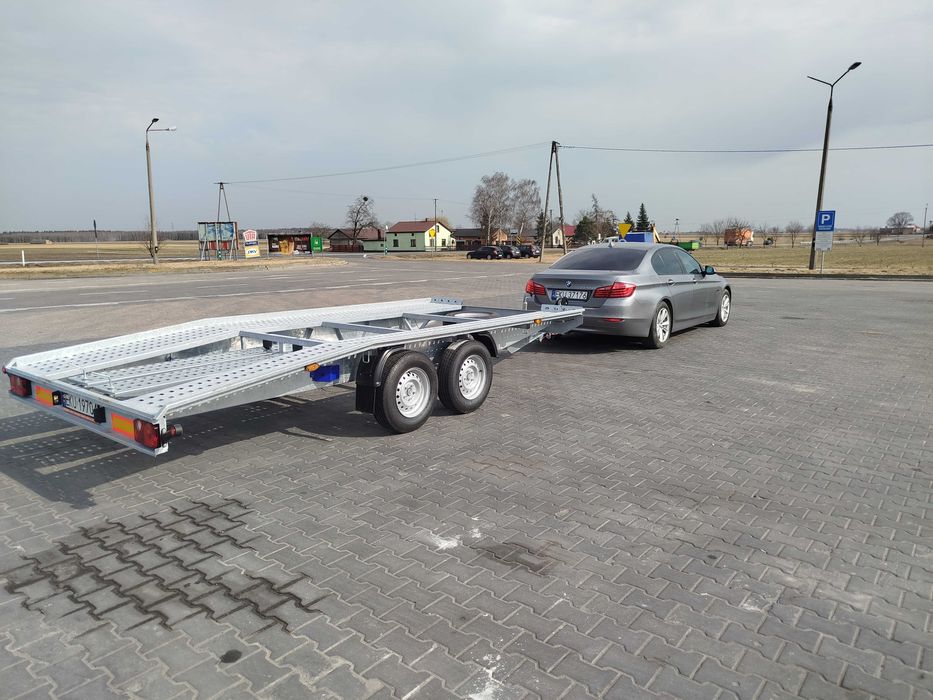 Wynajem Laweta Niewiadów Jupiter 2026 r. DMC 2000 kg