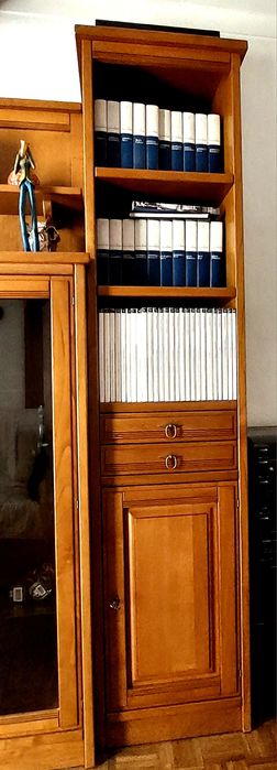 Móvel sala em madeira maciça de cerejeira