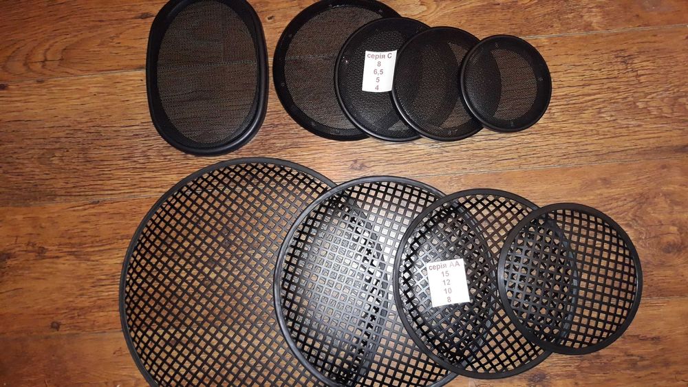 Сетки (решетки) на колонки(динамики) 1;2;3;4;5;6,5;8;10;12;15 дюйм: 60 ...