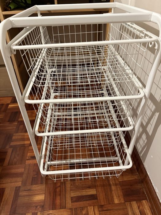 Gavetas de arrumacao metal