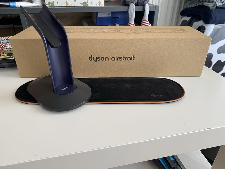 Dyson Airstrait Granatowy Jak Nowy | Dowód Zakupu 11.2025 | Komplet