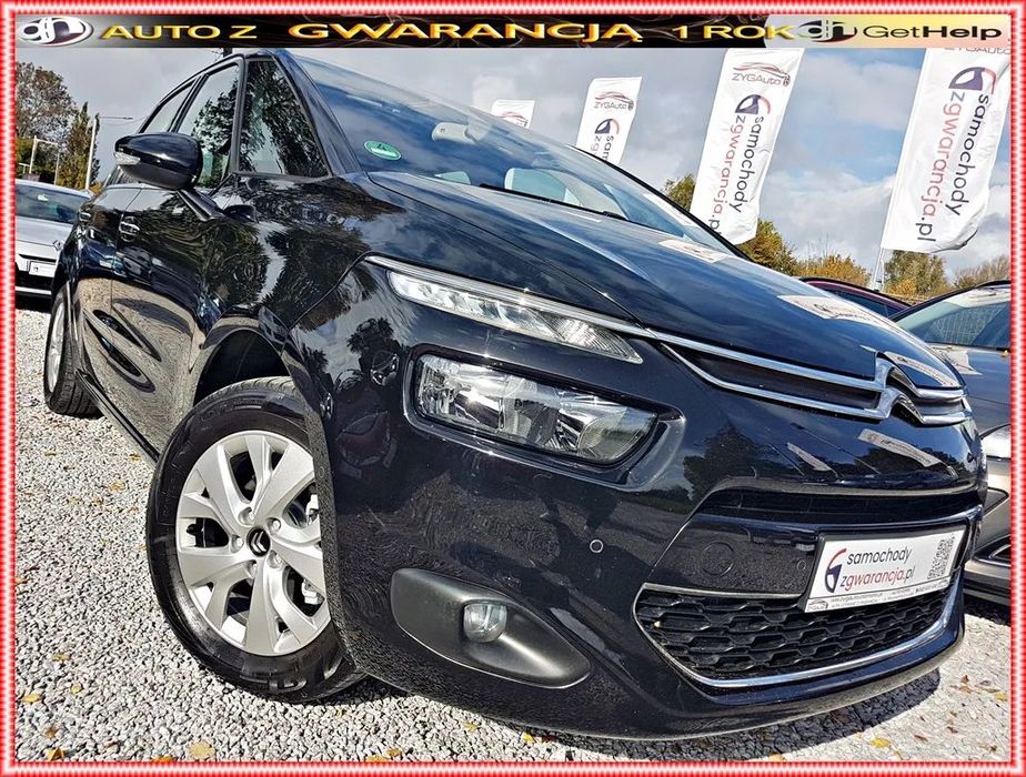 Citroën C4 Picasso Piękne C4 PICASSO 1.6 16V 120KM przeb 162tys 100%BEZWYPADEK 1ROK GWARA