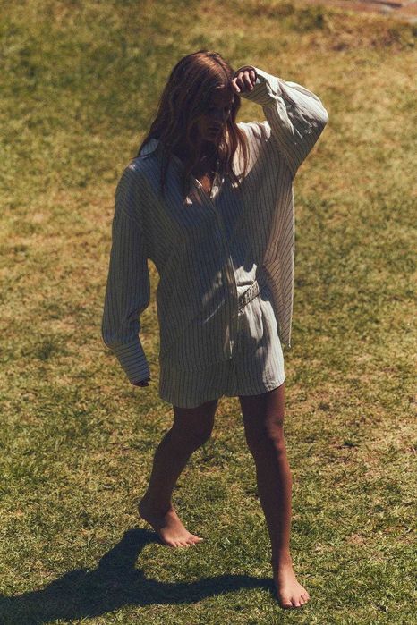 Костюм рубашка и шорты вискоза Zara