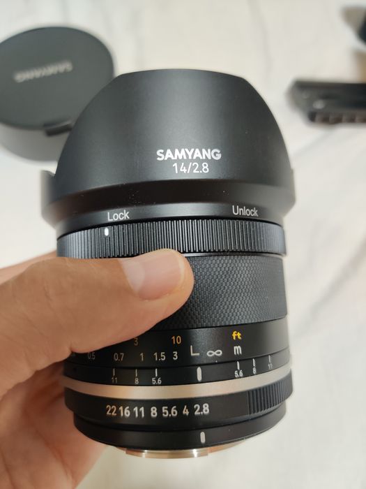 SAMYANG 14mm f/2.8 MF MK2 para Canon EF