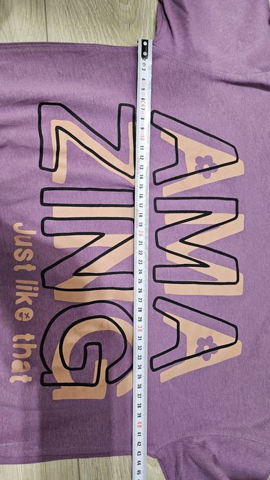 Bluzka na długi rękaw 140 cm