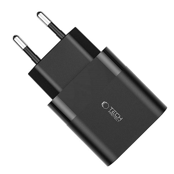 Ładowarka Tech-Protect C30W sieciowa USB-C PD 30W / USB-A QC 3.0 - cza