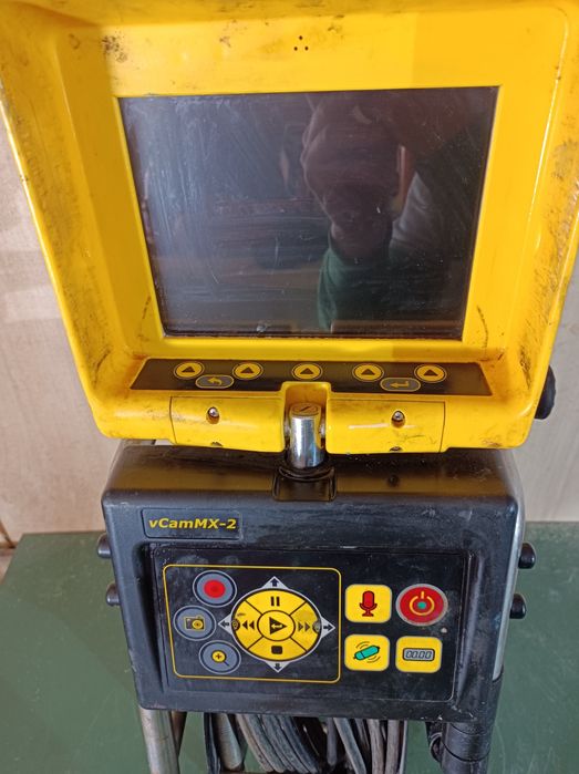 Kamera inspekcyjna do rur VCam-MX-2 25m polskie Menu