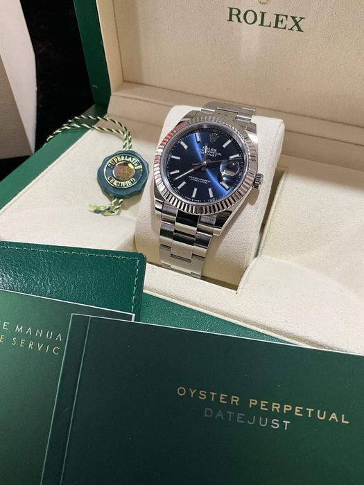 Rolex Datejust Azul