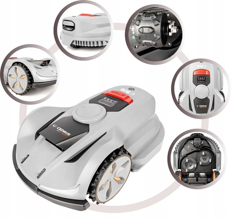 Cedrus X7 SUNSEEKER Rtk Robot Koszący AUTOMATYCZNY 3000m2 GPS